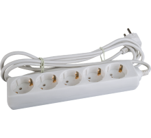 Удлинитель 71 556 NPE-S-05-500-E-3x0.75 с/з 5 гн. 5м 71556 Navigator