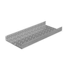 Лоток перф. 100х500х1,0 L6000 мм "Быстрый монтаж ПЛЮС"  LPplus100-500-1.0-6000  КМ - профиль