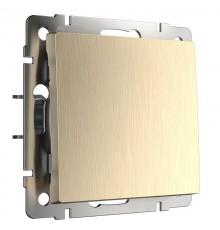 W1110010/ Электроустановочные изделия - Выключатель одноклавишный (шампань рифленый)  a051426  Werkel