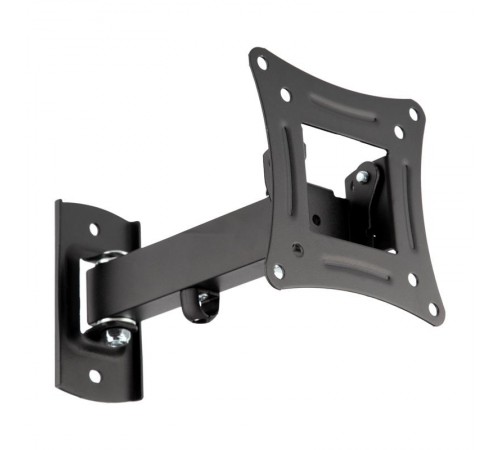 Кронштейн для телевизора 10"-27" дюймов, наклонно-поворотный одно колено REXANT серия HOME 38-0053  REXANT