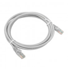 Патч-корд TERACOM PRO Cat.5E неэкранированный UTP оболочка LSZH серый (3,0м)  TRP-5EUTP-LSH-3M-GY  EKF