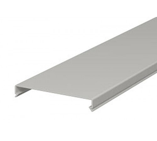 Крышка кабельного канала LK4 100 мм (ПВХ,серый) (LK4 D 100)  6178490  OBO Bettermann