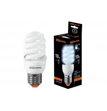 Лампа энергосберегающая КЛЛ-FSТ2-13 Вт-4000 К-Е27 (42х98 мм)  SQ0323-0067  TDM