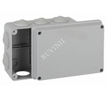 Коробка распределительная для о/п 150х110х70 10 вводов IP55  67053  Рувинил