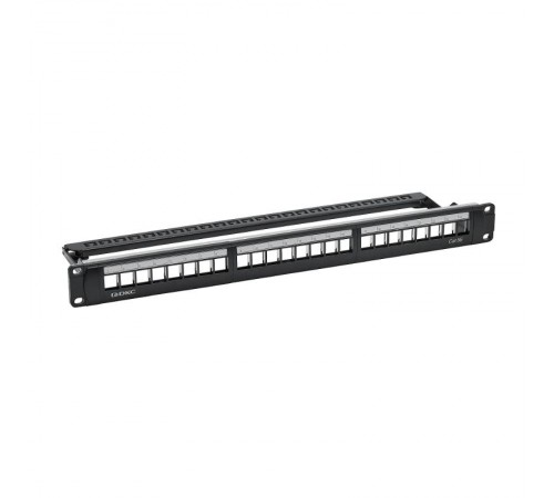 Патч-панель 19",1U,CAT5E, 24 модуля RJ45, экранированная  RN5PPF24  DKC