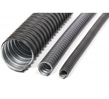 Металлорукав в ПВХ изоляции МРПИ нг 12 (20 м/уп.) чёрный DIY  zeta43032  ГОФРОМАТИК