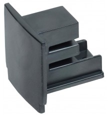 Заглушка для трехфазного шинопровода осветительного черная  LPK0D-ZGL-3-K02  IEK