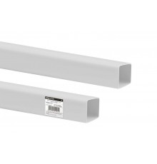 Воздуховод пласт. прямоугольный, 55х110, 1 м  SQ1807-1721  TDM