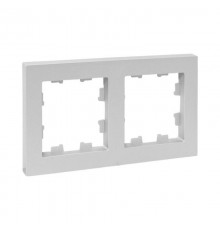 2 - местная рамка, алюминий, пластик Эпика EKF  UP1-FPA-02  EKF