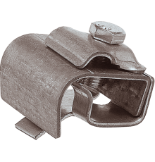 Держатель проводника круглого 8-10 мм для желоба водостока, оцинк.91081Ezetek