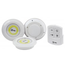 Фонарь светодиодный подсветка SB-511 пушлайт, 6Вт, COB, 3хAAA, белый, 3 шт/кор, ИК пульт  Б0052315  ЭРА