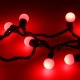 Светодиодная гирлянда ARD-BALL-CLASSIC-D17.5-10000-BLACK-100LED RED (230V, 7W)  025580  Arlight