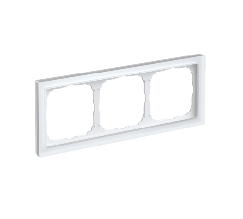 ArtGalery Pure Белый Рамка 3-постовая , МАТОВОЕ органическое стекло  GAL330103  SE