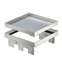 Кассетная рамка RKN2 UZD3 ном.размер 9 243x243 мм (сталь) (RKN2 UZD3 9VS20)  7409066  OBO Bettermann