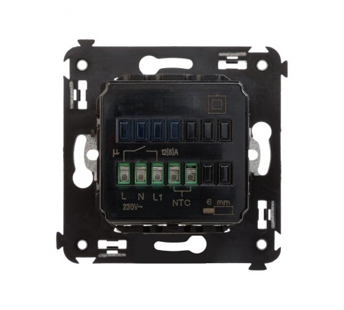 Термостат для теплых полов в стену, "Avanti", "Белое облако"  4400163  DKC