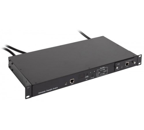 Переключатель авт. ATS 19" 1U 16А без разъемов  ATS-16-1U-0  ITK