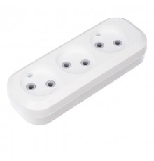 Колодка 3 гнезда без заземления  11-8703  REXANT