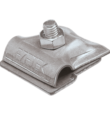 Держатель проводника круглого 6-10 мм для фальца 0.7-3 мм, оцинк.91092Ezetek