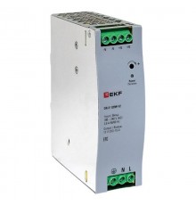 Блок питания на дин рейку 120 вт,Uвх ~ 220 В AC , Uвых - 12 В DC постоянного тока DR-E-120W-12 EKF