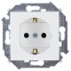 Simon 15 Белый Розетка с/з Schuko, 16А 250В, винт. зажим  1591432-030  Simon
