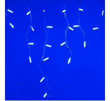 Светодиодная гирлянда ARD-EDGE-CLASSIC-2400x600-WHITE-88LED-FLASH BLUE (230V, 6W)  026017  Arlight