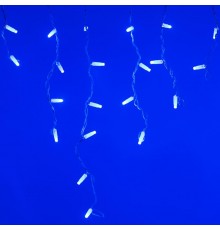 Светодиодная гирлянда ARD-EDGE-CLASSIC-2400x600-WHITE-88LED-FLASH BLUE (230V, 6W)  026017  Arlight