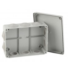 Коробка распределительная о/у КОРv 150х110х70мм на винтах 10 гермовводов IP55 (30/540)  Б0047265  ЭРА