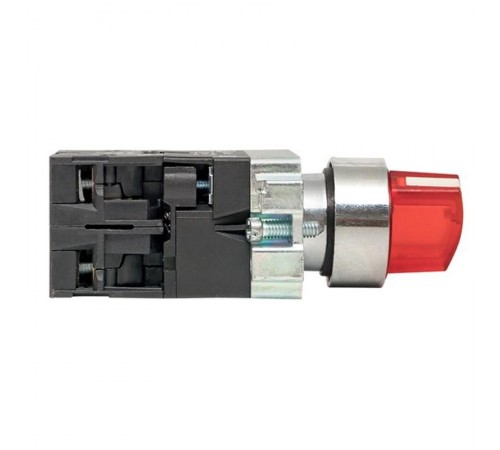 Переключатель BD21 2P c красной подстветкой 24В NO PROxima  xb2-bk21-r-24  EKF