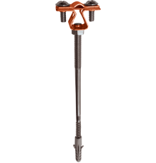 Держатель проводника круглого 8-10 мм для бетонного фасада, медь90024Ezetek