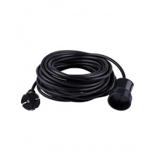 Удлинитель-шнур силовой народный ПВС 2200 Вт б/з, 10м, штепс. гнездо  SQ1307-0206  TDM