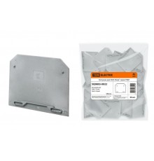 Заглушка для ЗНИ-35мм2 серая  SQ0803-0022  TDM