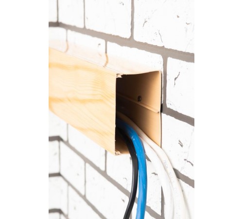 Канал кабельный под светлое дерево (100х60) (18м.) EKF PROxima  kk-100-60w  EKF