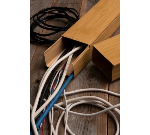 Канал кабельный под светлое дерево (100х60) (18м.) EKF PROxima  kk-100-60w  EKF