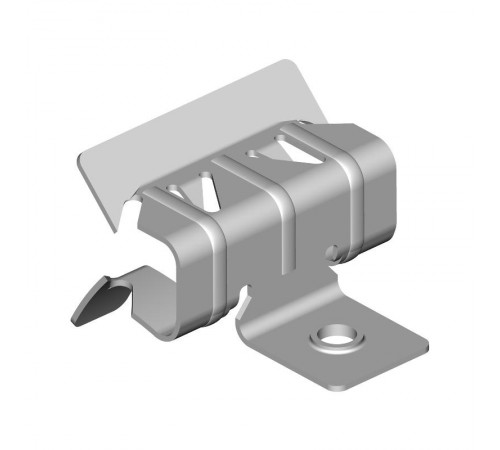 Зажим балочный 15-20 мм с отгибом и резьбой М6   PR08.5846  Промрукав