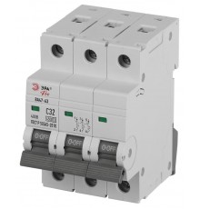 Автоматический выключатель  PRO VA63-3P32C4.5 ВА47-63 3P 32А кривая C 4,5кА   Б0059440  ЭРА