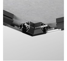 Slim Magnetic Коннектор угловой внутренний для шинопровода в натяжной потолок 85204/00 (черный) 85205/00 a067414 Elektrostandard