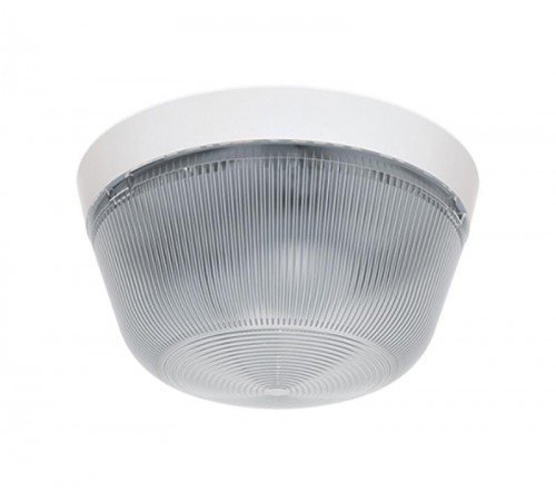 Светильник для ЖКХ пылевлагозащищенный "Таблетка" o220 мм TLR 1xE27 CL 220x116мм без ламп IP65 прозр  82844  TechnoLux