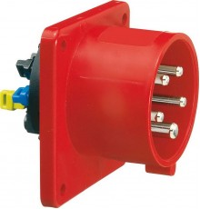 Вилка настенная 16А 5р 400v IP44 Quick-connect 28026 I 28026-Bals I Bals
