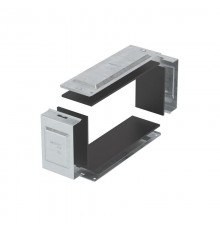 Комплект для обеспечения степени защиты IP44 в местах соединения секций лотков 100х100  SIP01010  DKC