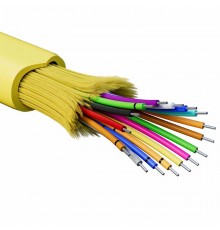 Кабель опт., для внутренней прокладки, нг(A)-HFLTx, 16 ОВ, OS2 (G.652.D) плотный буфер, 0,4 кН, барабан 500 м  RNDT9C16YL03-E  DKC