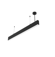 Светильник светодиодный  ДСО Angusta High 513x35x90мм подвесн 10 Вт 4000К IP40 RAL9005 черный муар опал  V1-R0-90538-30000-4001840  VARTON