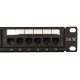 Патч-панель TERACOM PRO 19'' Cat.5E 1U неэкранированная UTP 24 порта RJ-45 Dual IDC  TRP-PPNL-5EUTP-1U24  EKF