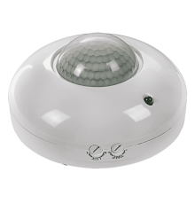 Датчик движения инфракрасный ДД 020B 800Вт 360 гр.6м IP33 белый  4690612033860  IN HOME