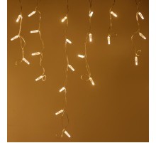 Светодиодная гирлянда ARD-EDGE-CLASSIC-2400x600-CLEAR-88LED-FLASH WARM (230V, 6W)  026005  Arlight