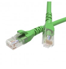 Патч-корд неэкранированный CAT6 U/UTP 4х2, LSZH, зелёный, 1.0м  RN6UU4510GN  DKC