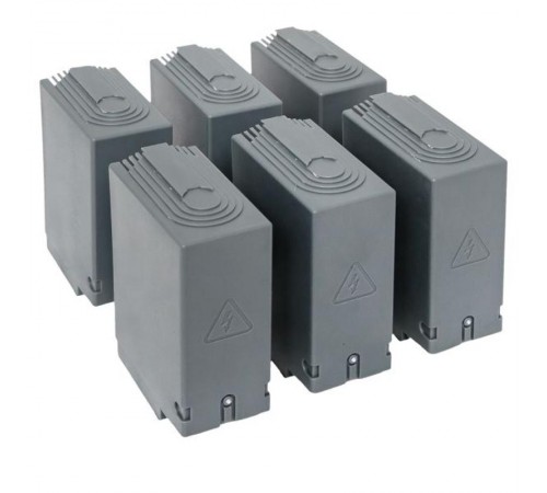 Комплект клеммных крышек (длинные) 6 шт. для рубильников TwinBlock 160-250А EKF  tb-cvrlong-6-160-250  EKF