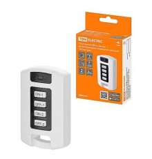 Пульт-брелок ПУ6 (2 канала) для беспроводного управления нагрузкой "Уютный дом"   SQ1508-0218  TDM