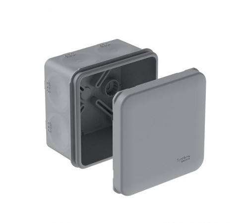 MultiBox Коробка распределительная с мембранными вводами IP66 70х70х42 Серая (со стикером) IMT351961  SE