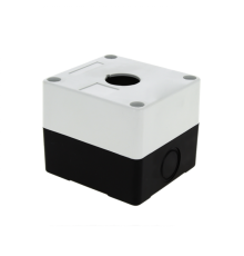 Корпус КП101 пластиковый 1 кнопка белый EKF PROxima  cpb-101-w  EKF