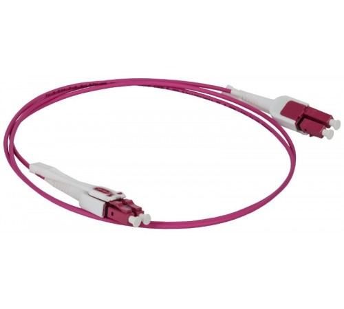 ITK Патч-корд оптич. OM4 LC/UPC-LC/UPC Duplex uniboot 2м  FPC5004-LCUU-LCUU-C2L-2M  ITK